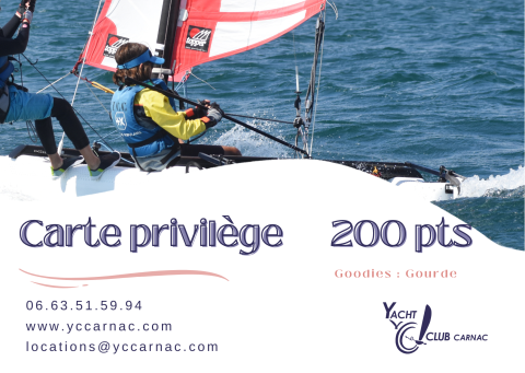 Carte privilège PLoc = 200