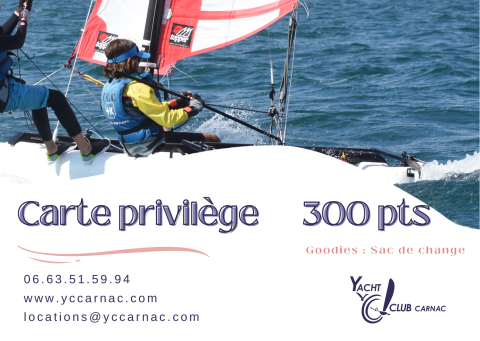 Carte privilège PLoc = 300 